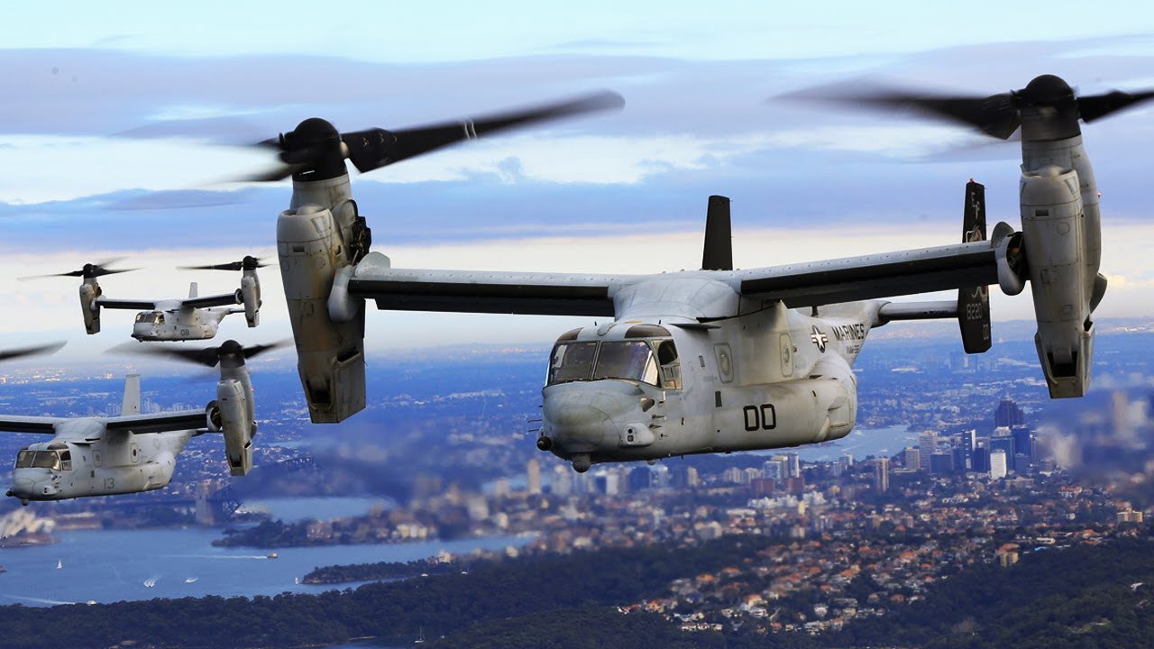 3 US Marines killed, 20 injured in Osprey crash in Australia