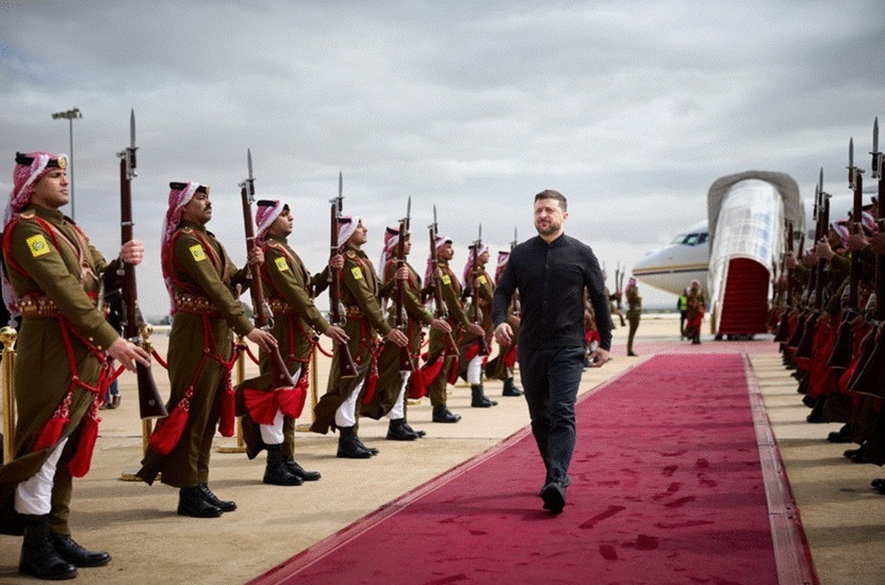 Volodimir Zelenski, în Iordania: A semnat acorduri în domeniul apărării