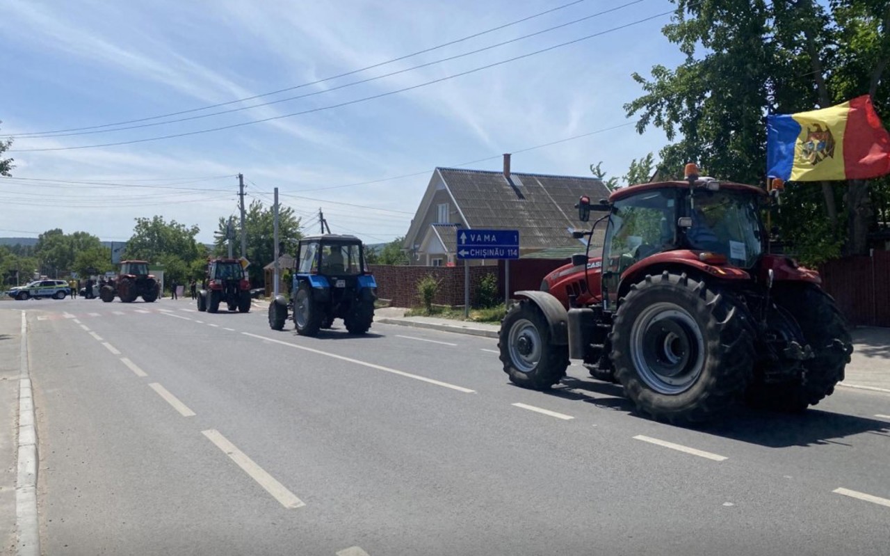Tractoarele revin în stradă: Fermierii din Rezina se alătură protestelor din 12 iunie 