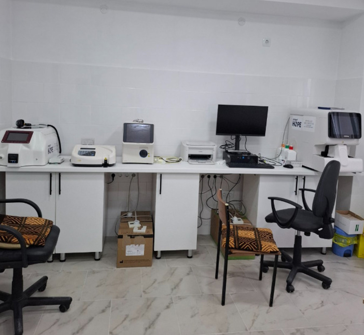 Laboratorul Centrului de Sănătate Telenești, renovat cu sprijinul CNAM