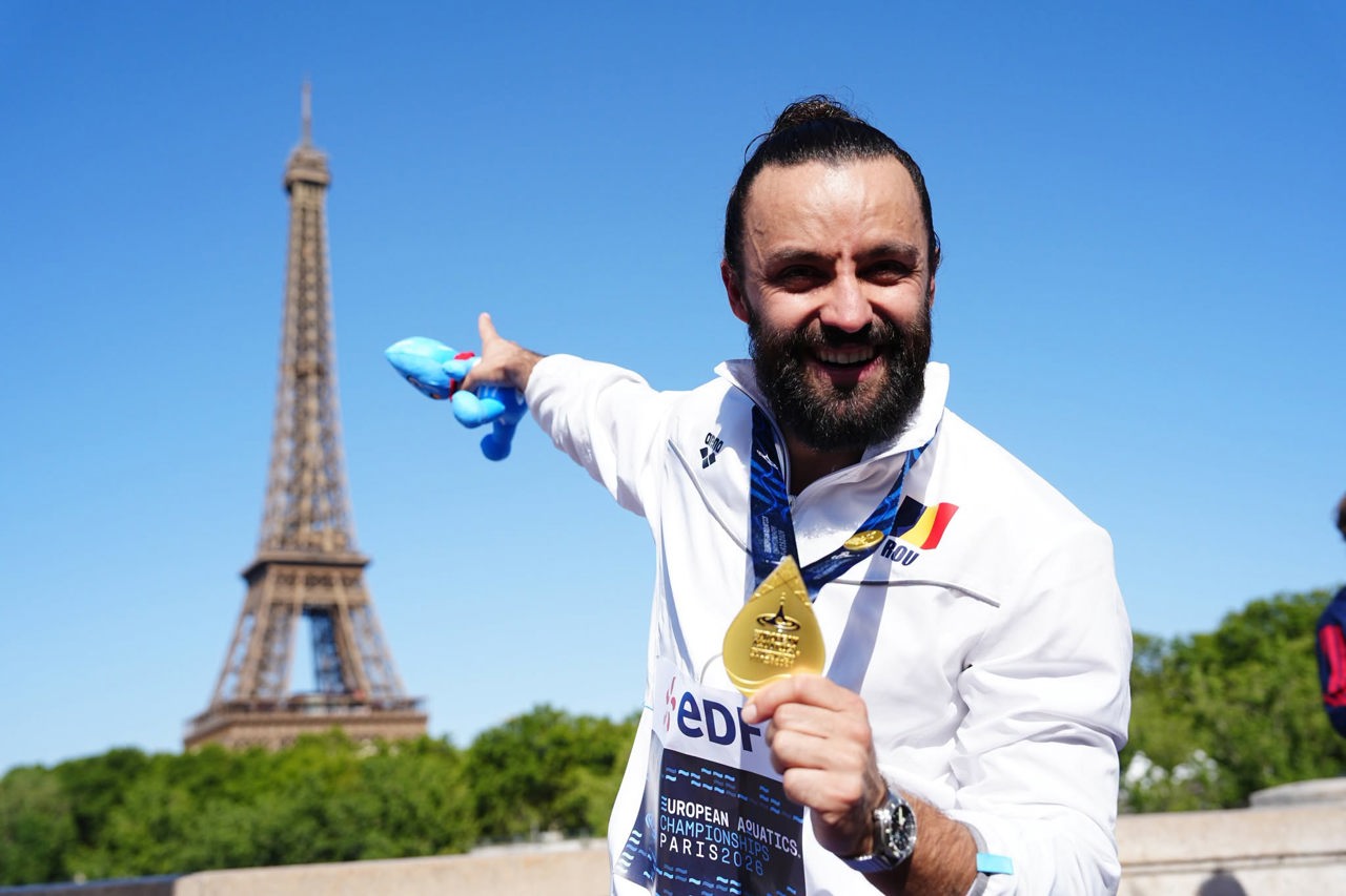 Cătălin Preda a devenit campion european la sărituri în apă