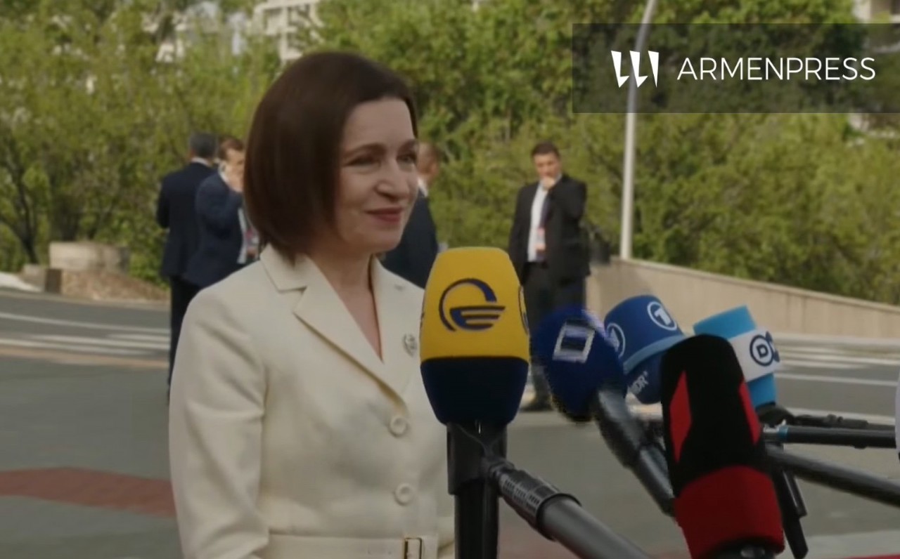 Maia Sandu, la summitul Comunității Politice Europene de la Erevan: „Integrarea europeană este cel mai important proiect pentru noi”