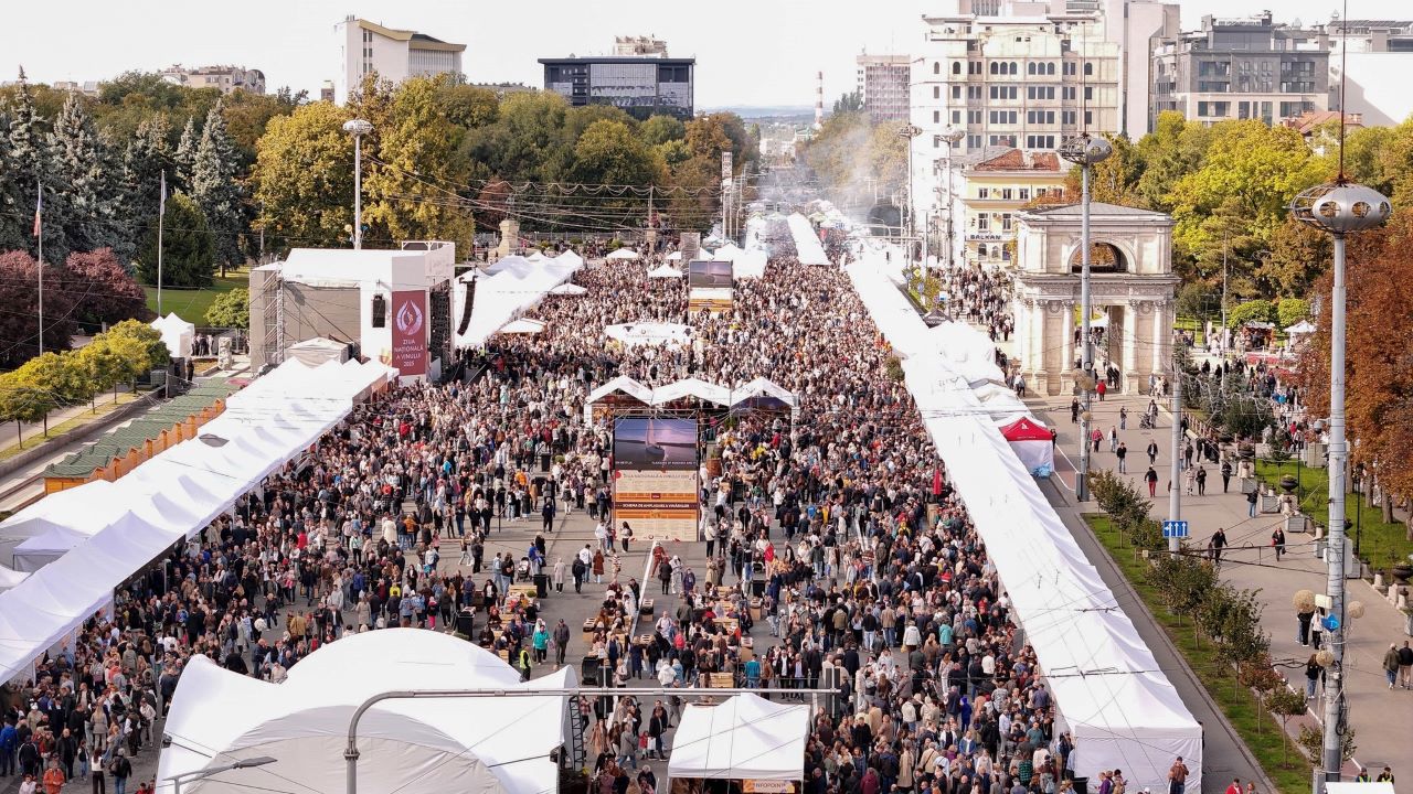 Ziua Națională a Vinului: Trafic rutier restricționat în centrul Chișinăului, în perioada 2–5 octombrie