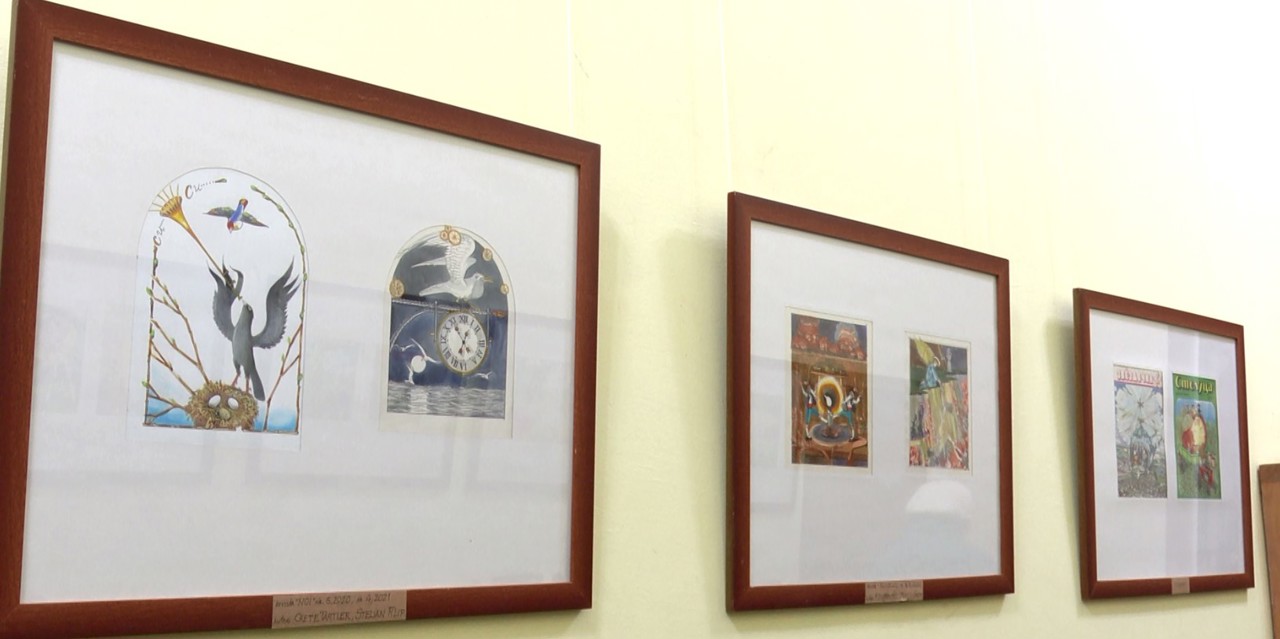 Darul de Crăciun - expoziție de ilustrații și gravuri semnate de Alexei Colâbneac, inaugurată la Chișinău