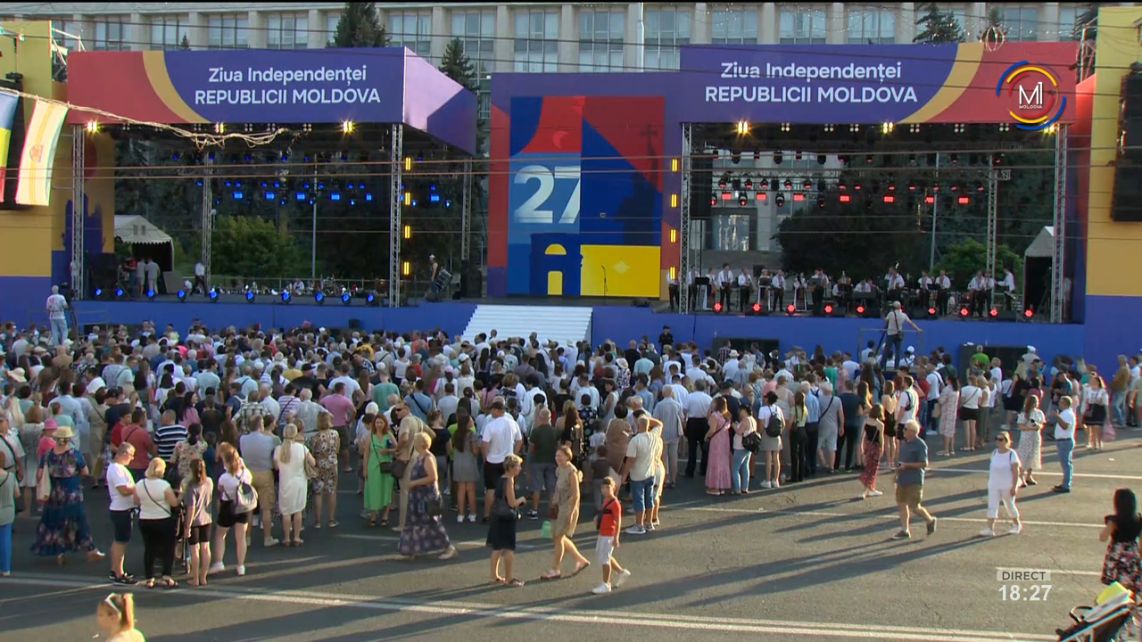 Concert. Sărbătoarea Națională „Ziua Independenței Republicii Moldova”. Marele joc „Moldovenii când se strâng” // Partea II