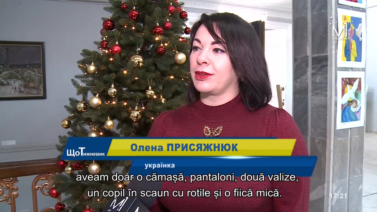 Звіт про Олену Присяжнюк, перекладачку програми "Щотижневик"