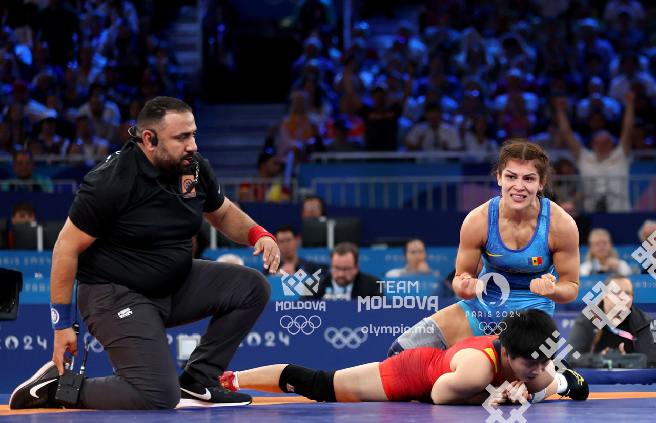 Paris Olimpics. The wrestler Anastasia Nichita, canoeists Serghei Tarnovschi, Daniela Cociu and Maria Olărașu and weightlifter Marin Robu are competing today