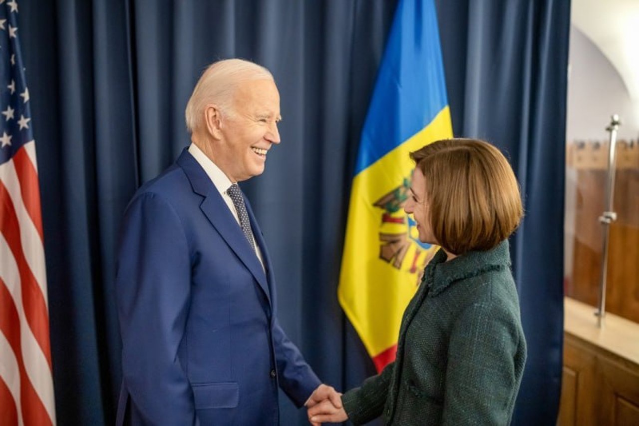 Joe Biden, despre realegerea Maiei Sandu: „Rusia a eșuat”