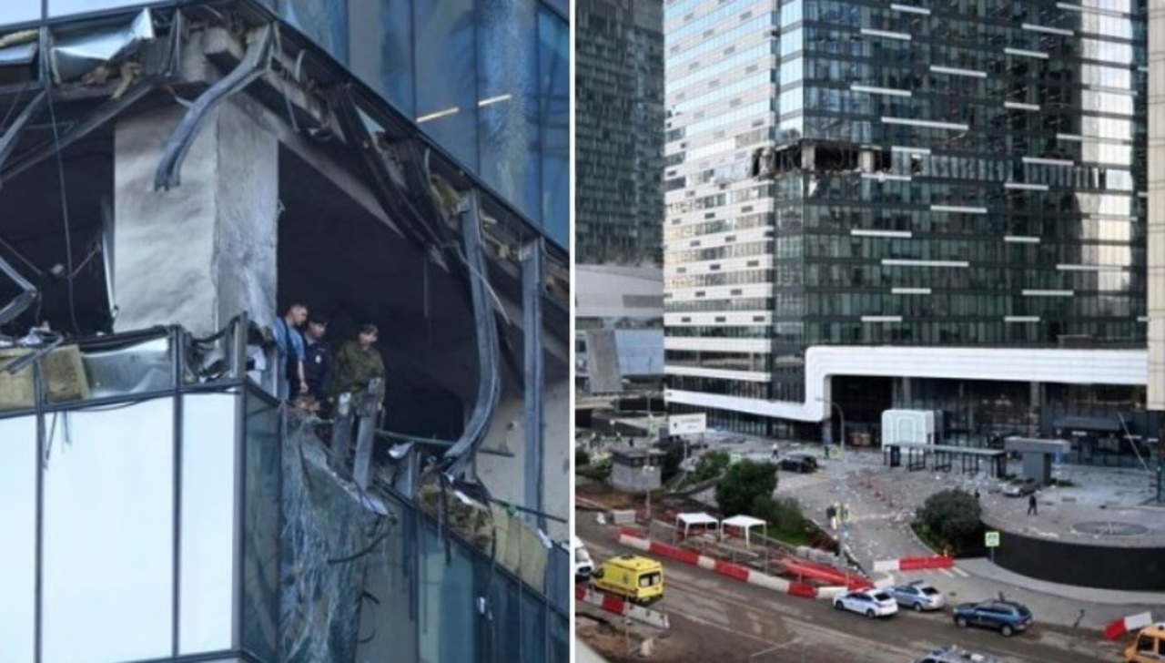 Москва атакована беспилотниками. Повреждено здание, временно закрыт международный аэропорт