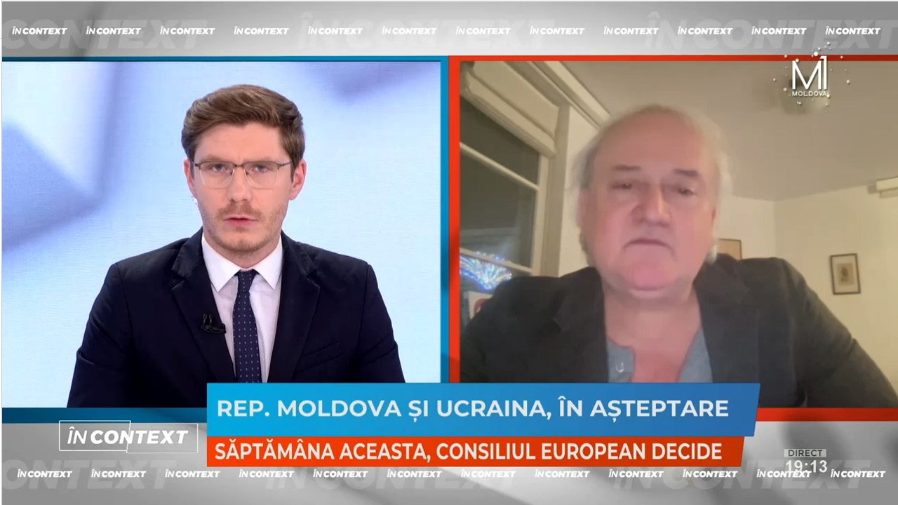 Interviu ÎN CONTEXT// Dan Alexe: E foarte posibil ca vineri să se anunțe începerea negocierilor de aderare cu Ucraina și Republica Moldova