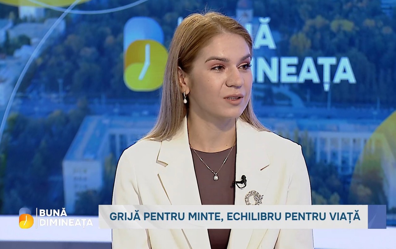 Mihaela Belous, resident psychiatrist, PhD student and research scientist