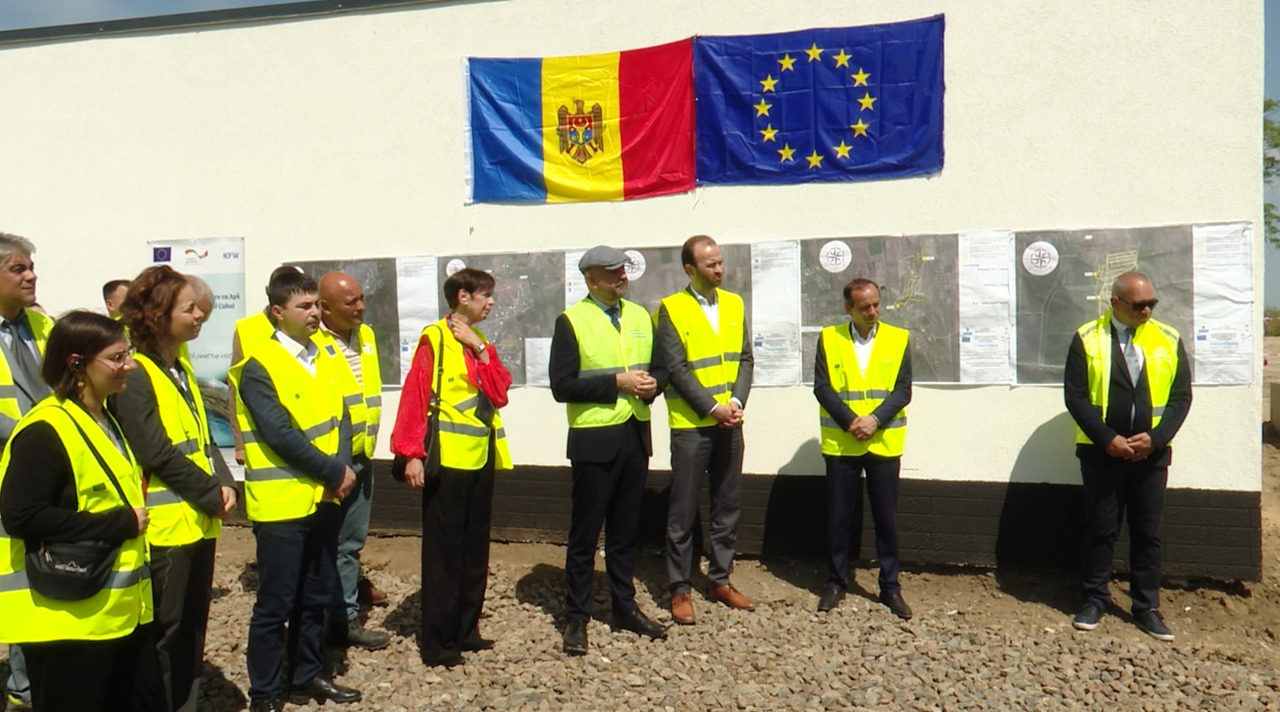 Municipiul Cahul scapă de problema apelor uzate: stația de epurare va fi dată în exploatare până la sfârșitul anului