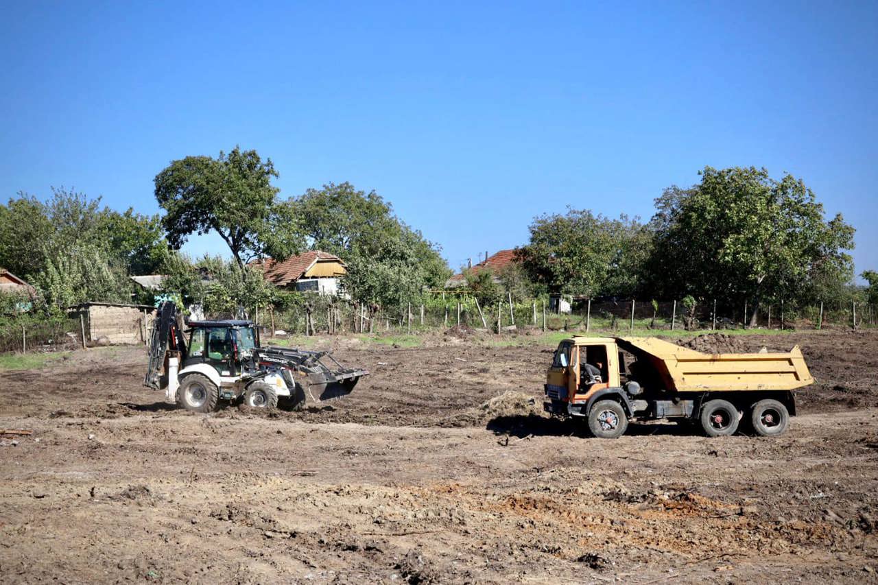 Un parc modern va fi amenajat la Pănășești în locul unei gunoiști neautorizate