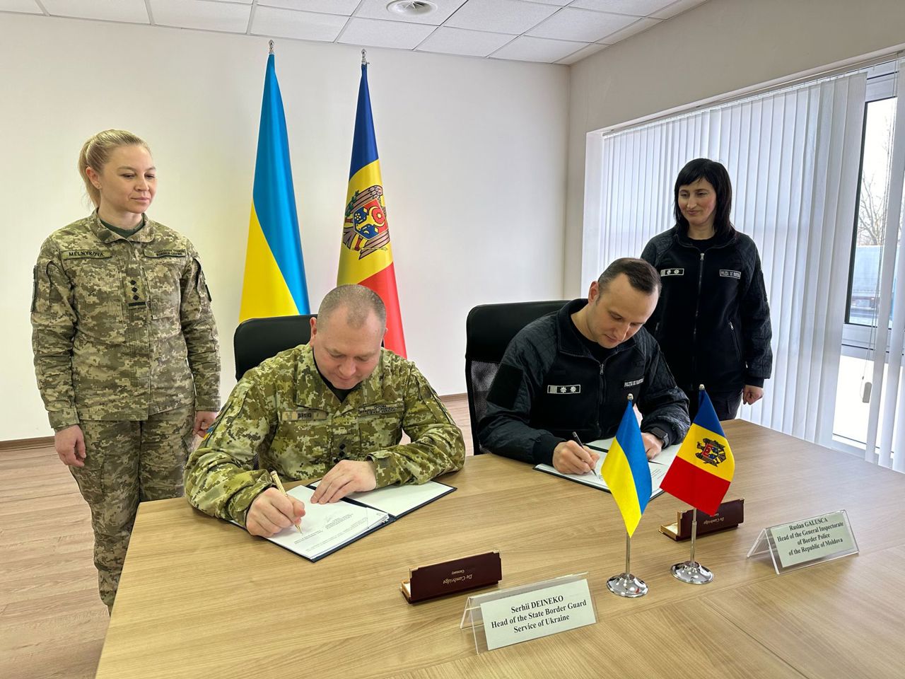 Moldova, Ukraine Boost Border Security Cooperation