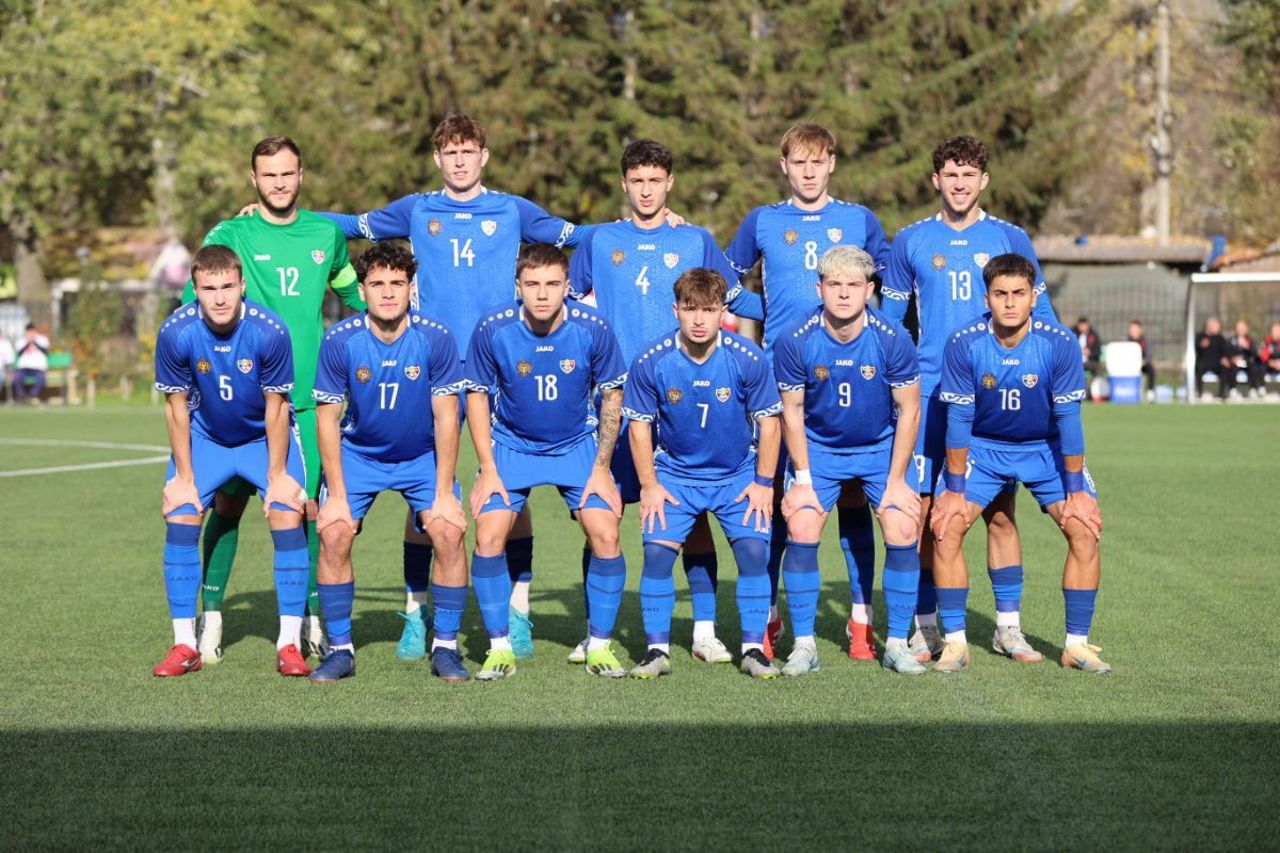 Echipa națională de tineret „sub 21 de ani” a Republicii Moldova a pierdut meciul amical în compania selecționatei semilare de fotbal a Albaniei 