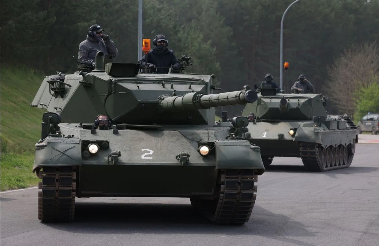 Germany Boosts Military Aid to Ukraine with Tanks & Drones