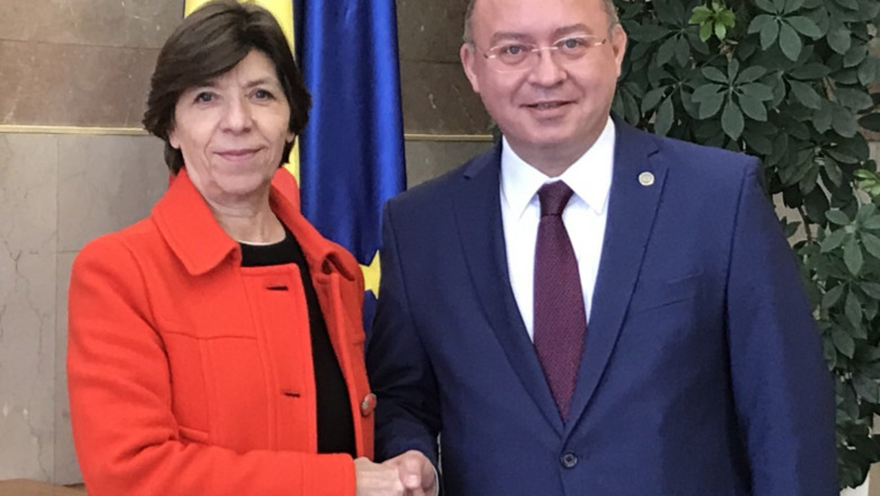 Bogdan Aurescu discussed with the head of French diplomacy about the threats to the Republic of Moldova