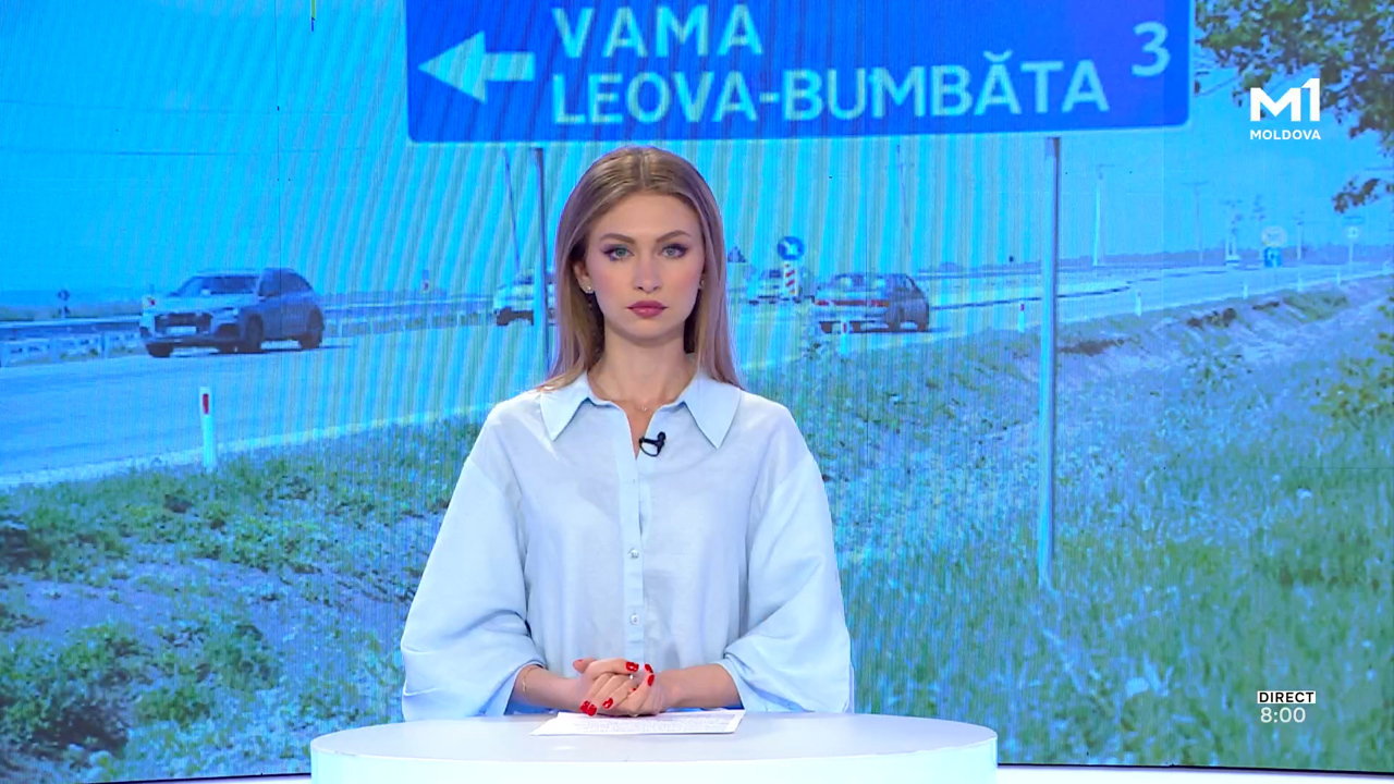 Știri (08:00) din 25 mai 2026, cu Maria Brînca