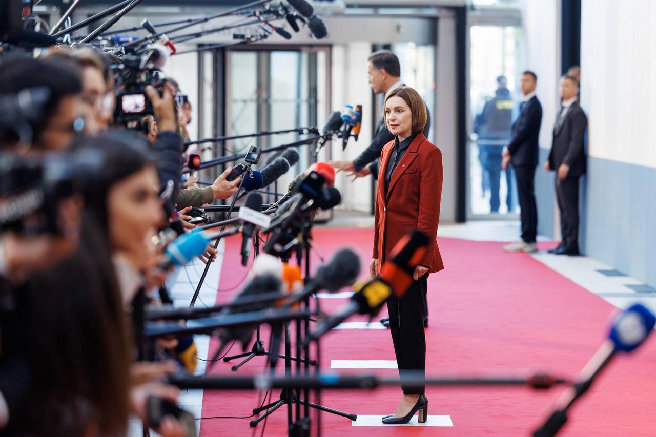 Moldova President Sandu: Election is a 'warning' for Europe