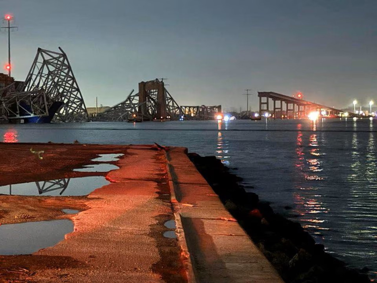 Baltimore's Key Bridge collapses after ship crash