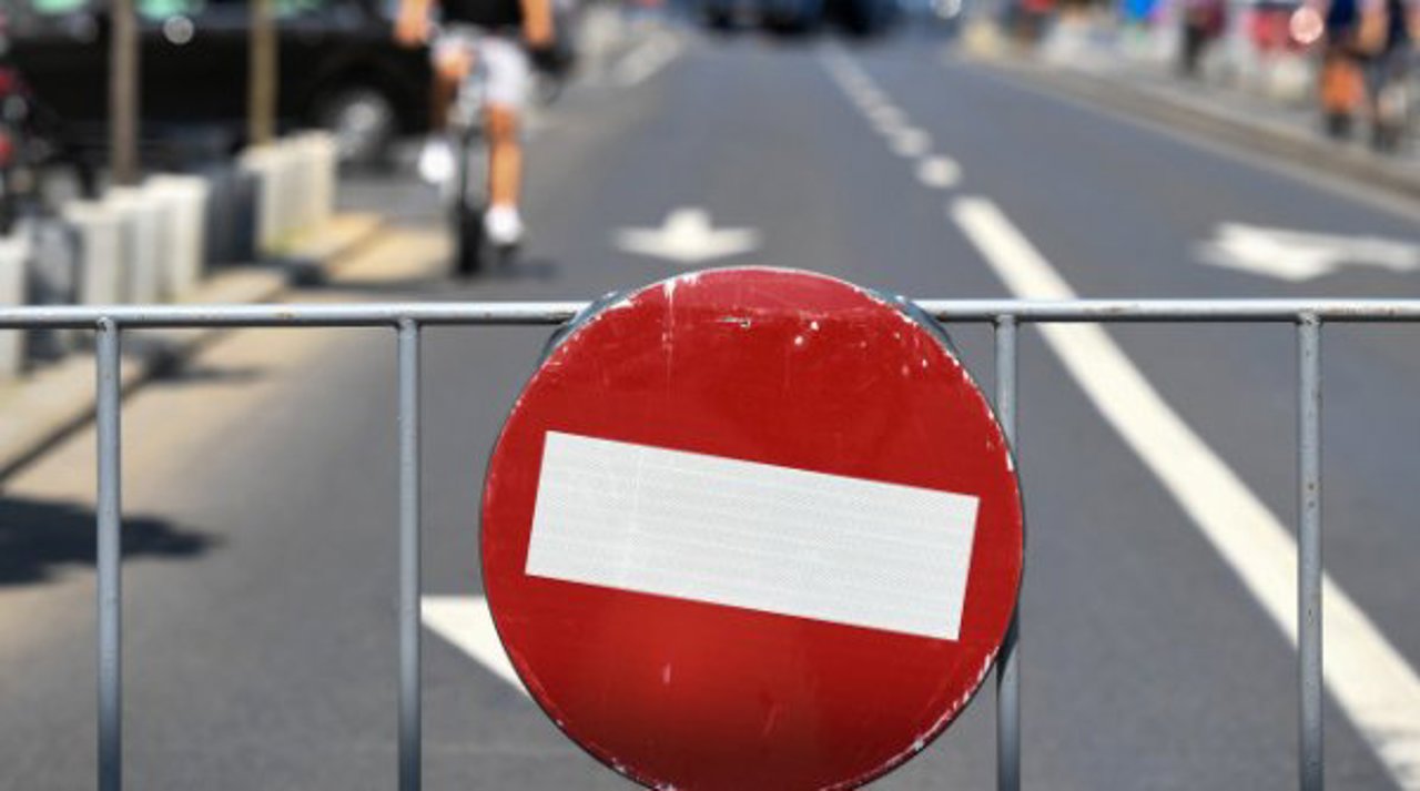  Traffic partially suspended in the center of Chisinau on May 10 and 11