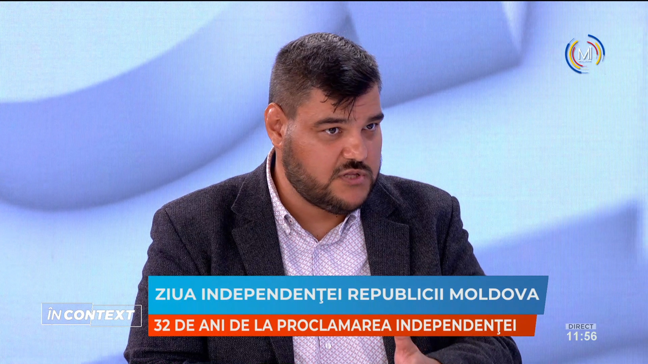 „În Context” din 27 august 2023 // Analizăm cei 32 de ani de independență cu Nicolae Negru, editorialist la Ziarul Național și M