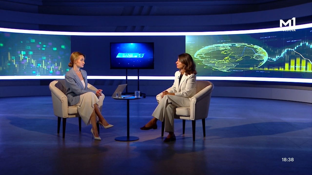 „Banii” din 21 august 2026 | Olga Melniciuc, directoare executivă Startup Moldova