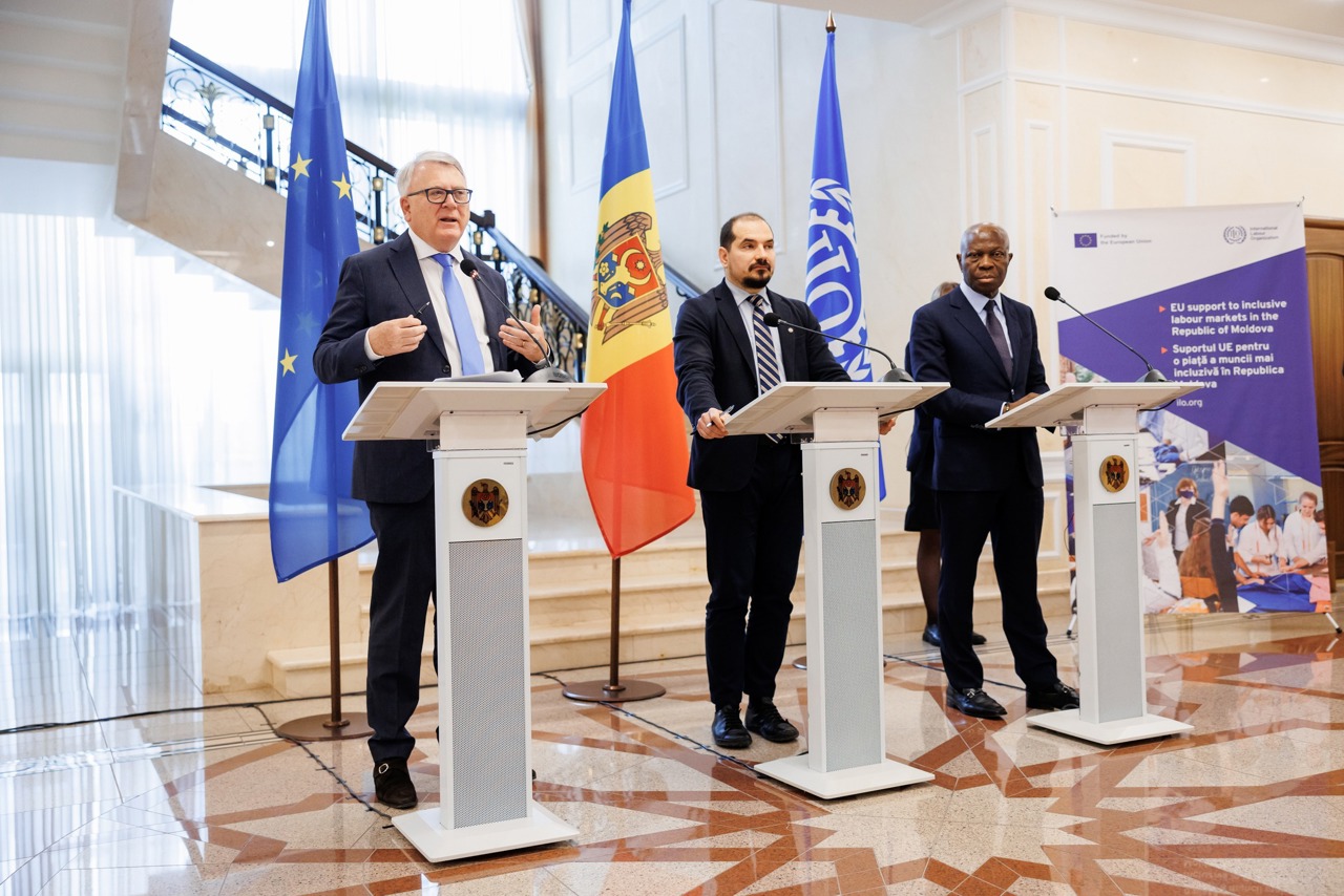 UE a alocat 2 milioane de euro pentru reformarea instituțiilor-cheie, ce reglementează piața muncii din R. Moldova