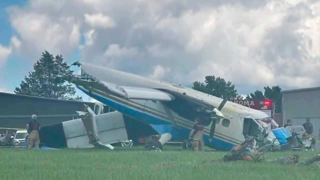 В американском штате Теннесси упал пассажирский самолет