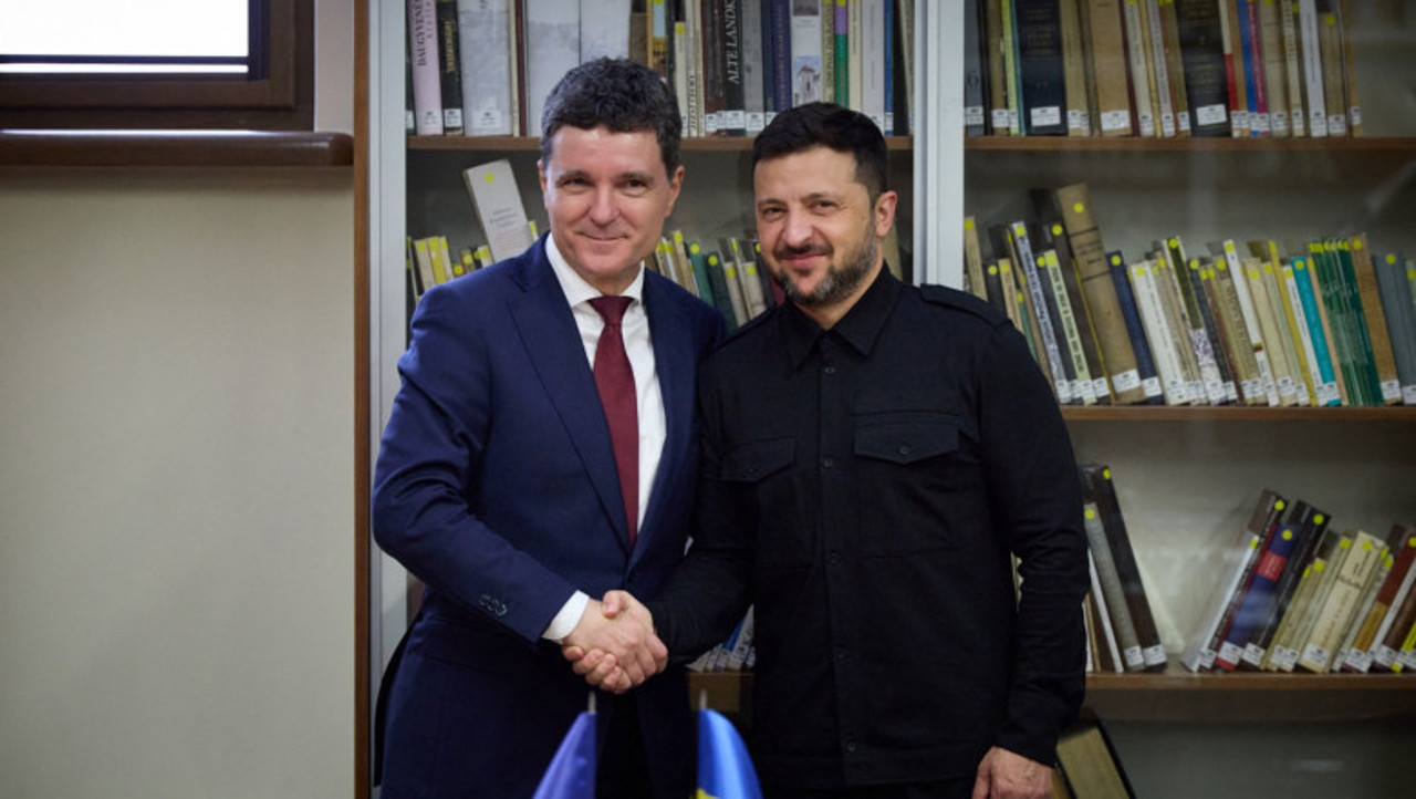 Nicușor Dan salută promulgarea de către Zelenski a legii privind educația în limba maternă a românilor din Ucraina