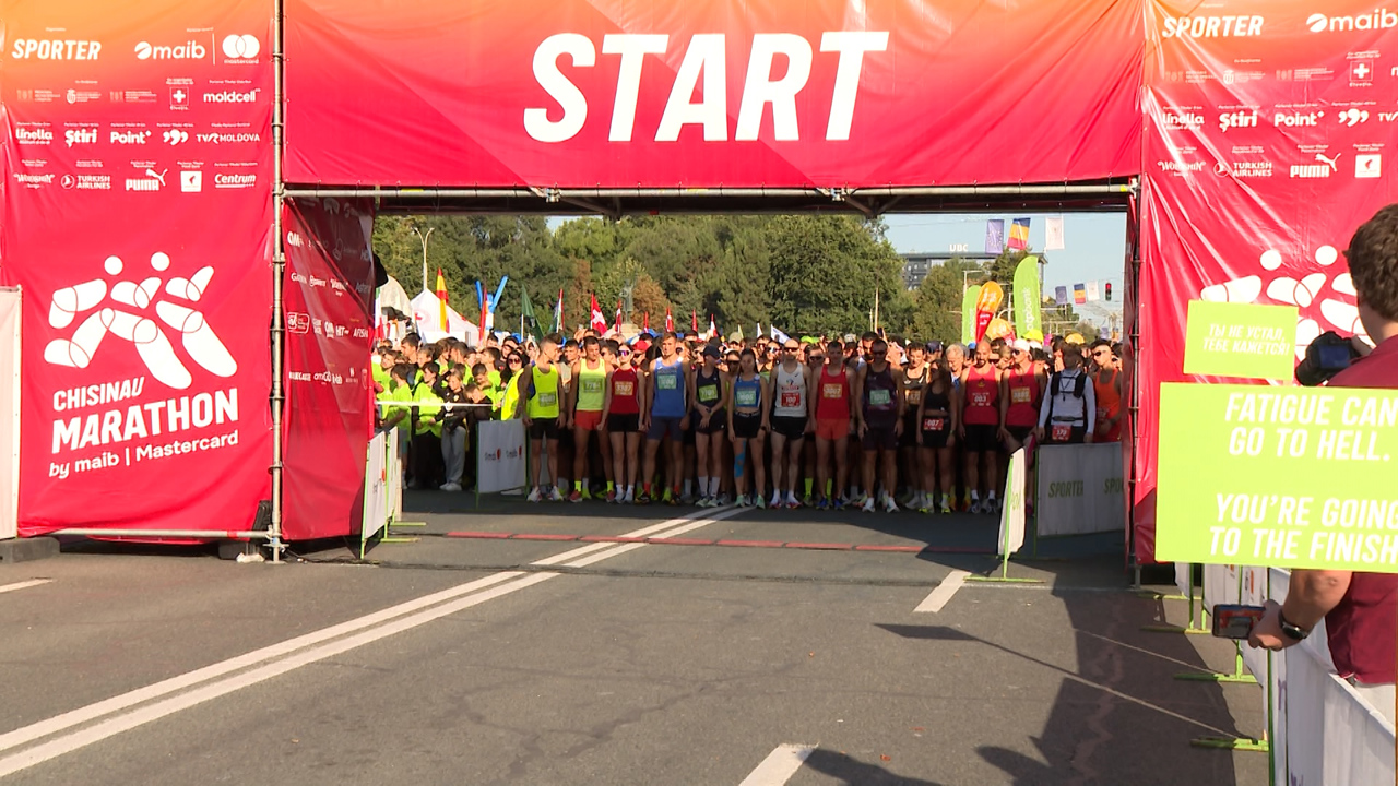 11 thousands runners fill Chisinau’s streets with sport and joy