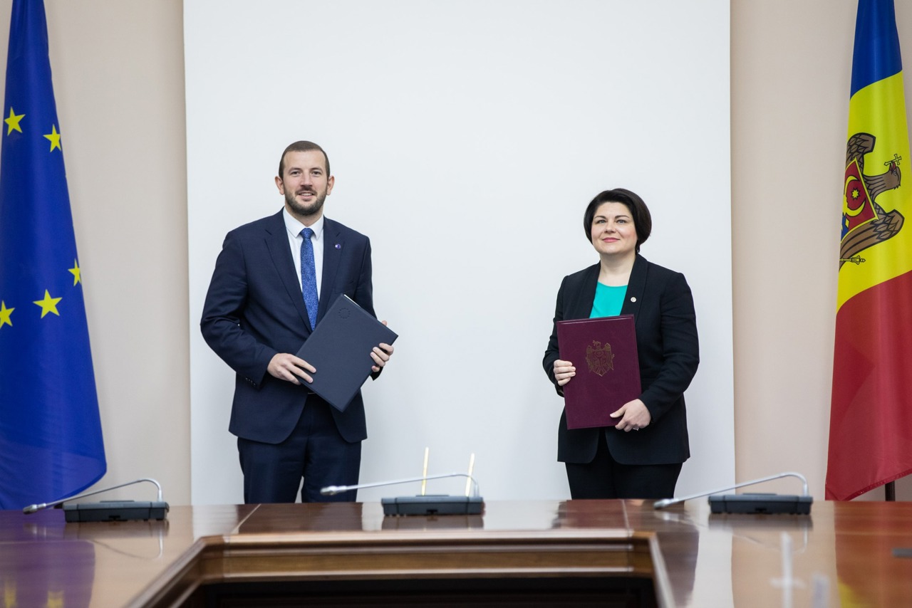 The Association Agreement of the Republic of Moldova to the EU Program for Environment and Climate Policies was signed in Chisinau