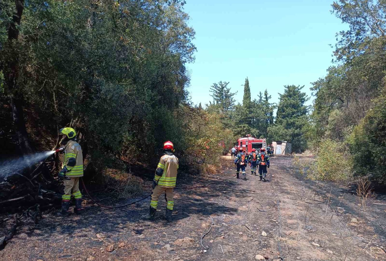 Misiune de solidaritate: pompierii moldoveni, detașați în Grecia, au participat la prima intervenție de stingere a incendiului