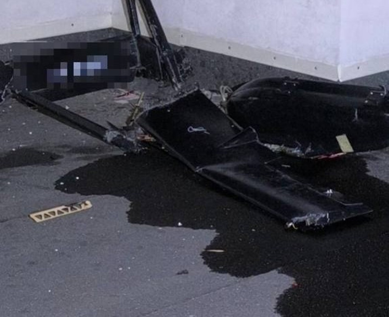 Drona căzută pe blocul de la Telecentru nu conținea explozibili, anunță poliția