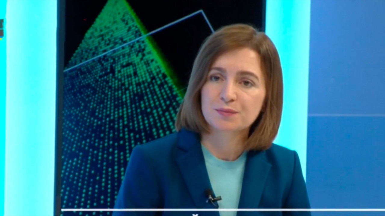 Maia Sandu, cu referire la suspendarea licenței celor șase posturi TV: „Aceste posturi sunt finanțate din bani ilegali, respectiv, se ocupă de propagandă și dezinformare”