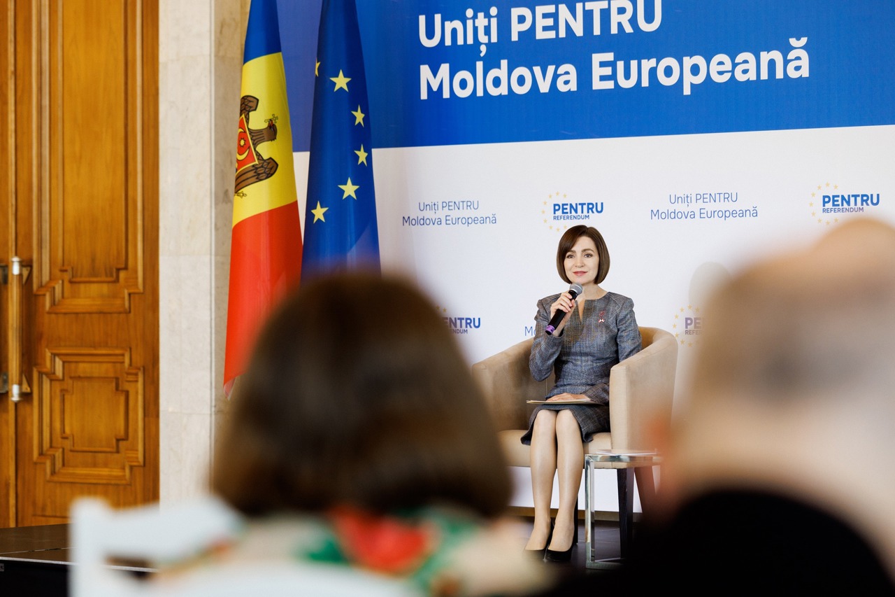 Maia Sandu: Guvernul va lua măsuri în raport cu decizia Rusiei de a organiza alegeri prezidențiale în regiunea transnistreană