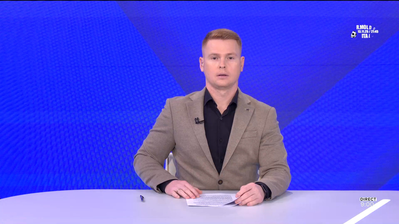 Știri (09:00) din 7 noiembrie 2025 cu Bogdan Nigai	