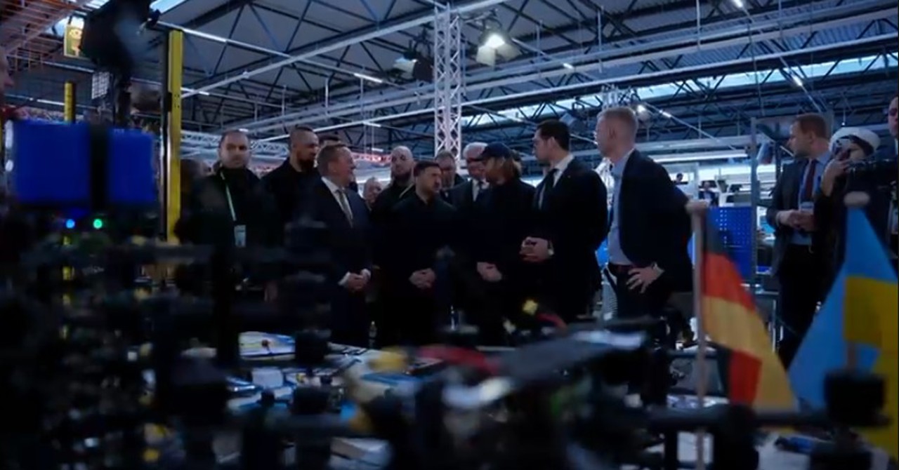 Prima dronă ucraineană produsă în Germania, oferită lui Zelenski: „Va proteja soldații noștri”