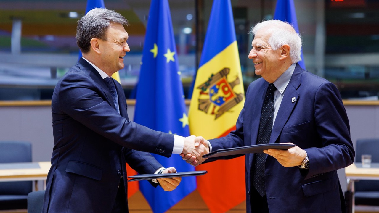 Молдова и ЕС заключили соглашение о партнёрстве в области безопасности и обороны