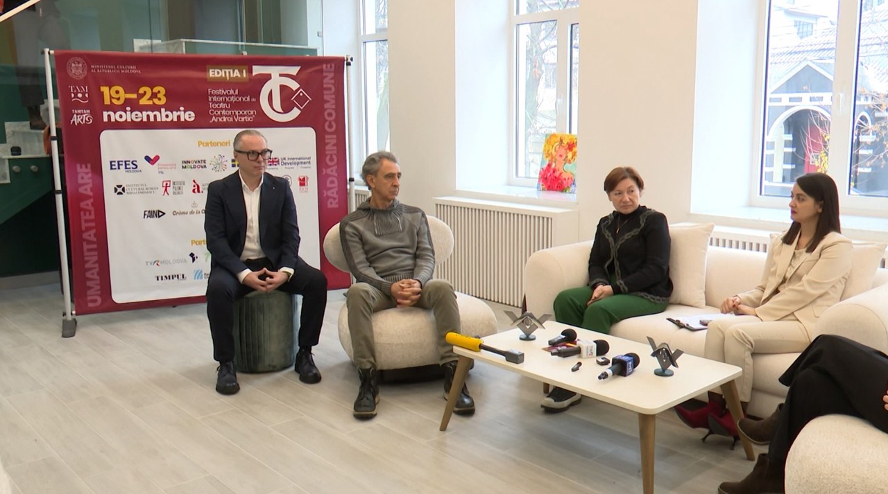 La Chișinău a început prima ediție a Festivalului Internațional de Teatru Contemporan „Andrei Vartic”