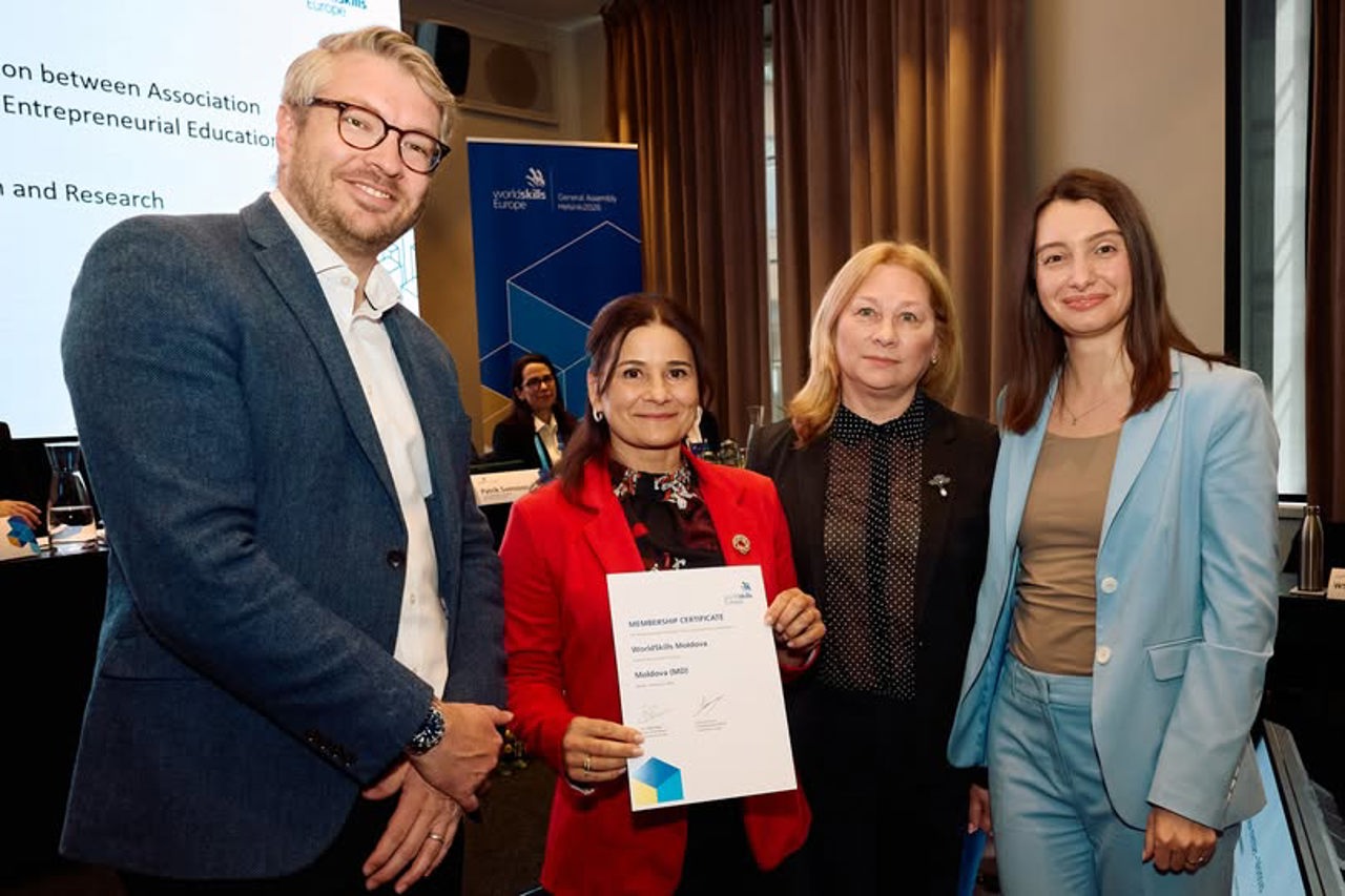 Republica Moldova devine membră WorldSkills Europe: Acces la standarde europene în educația profesională
