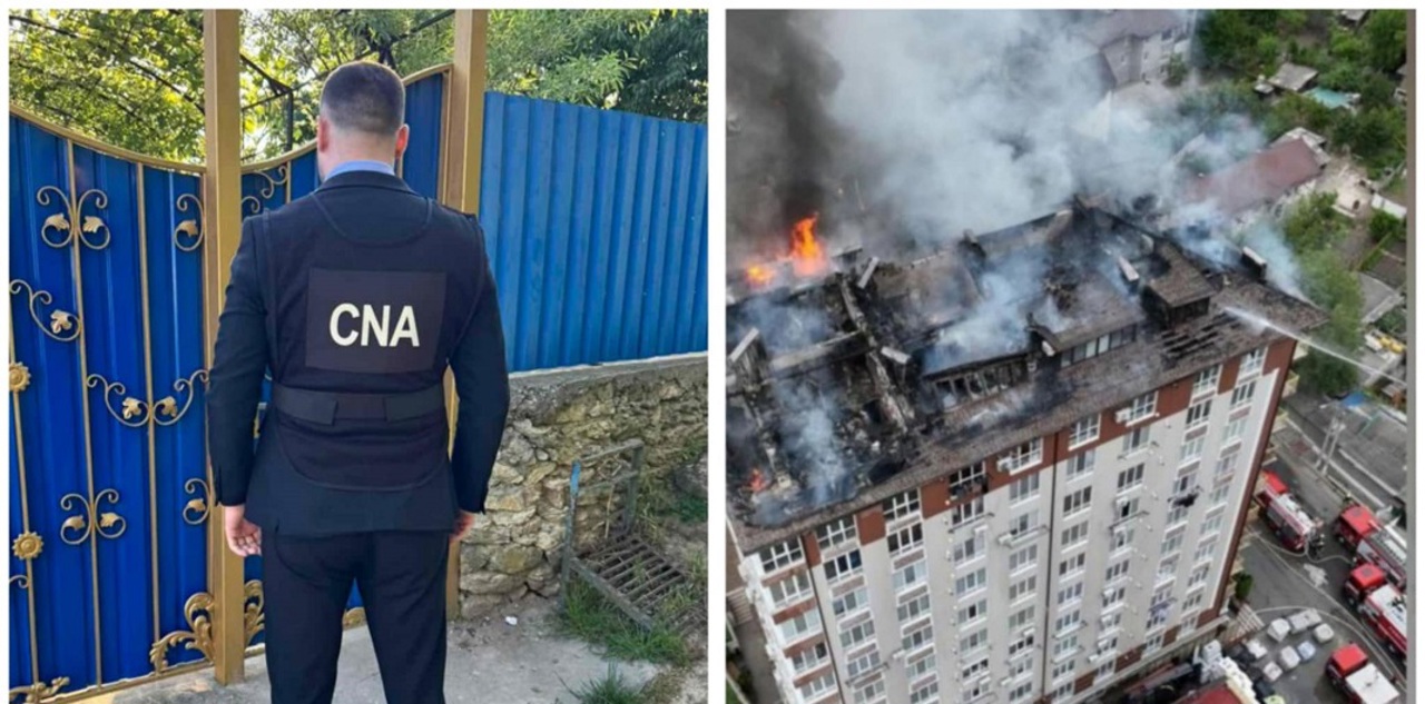 Incendiul de la Durlești: percheziții la proprietarul companiei de construcții