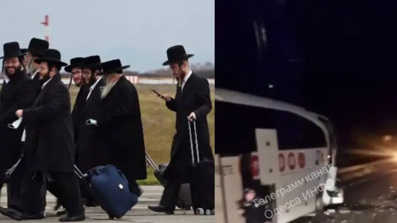 Автобус с хасидами попал в ДТП на трассе Киев — Одесса 