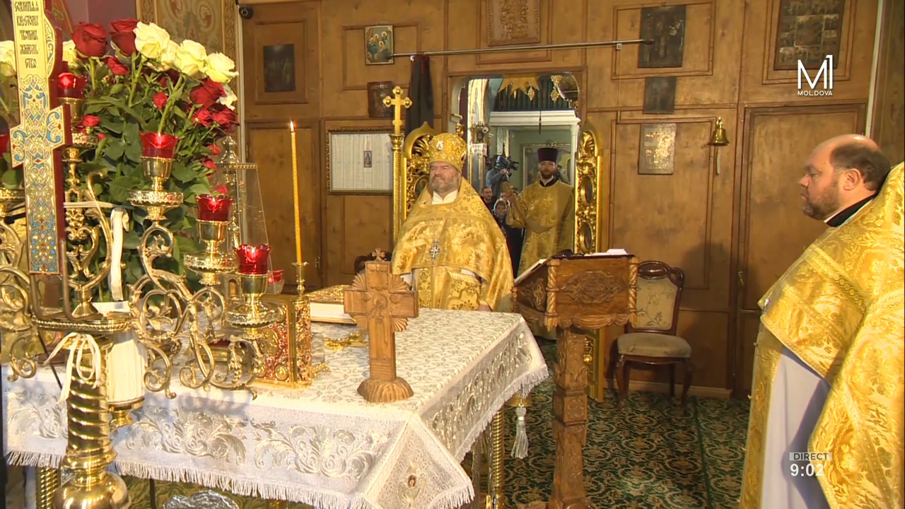 Sfânta Liturghie de Crăciun, Biserica "Sf. Dumitru " din Chișinău