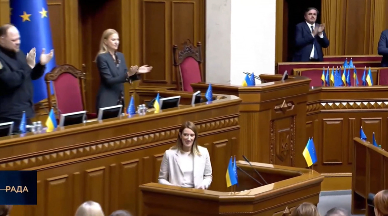 UE își consolidează prezența în Ucraina: Roberta Metsola a anunțat deschiderea biroului Parlamentului European la Kiev