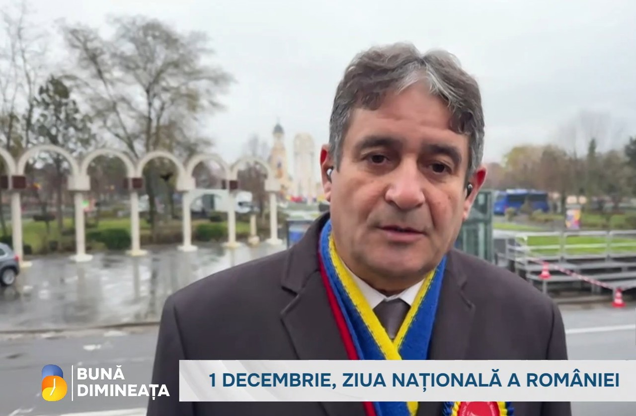 Primarul de Alba Iulia, la Moldova 1: „Sunt foarte mulți oameni din R. Moldova care au venit aici, pentru sărbătoarea Marii Uniri”