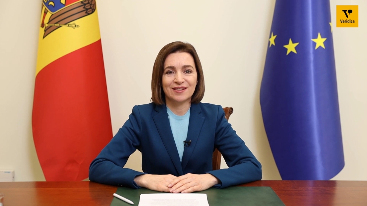 Maia Sandu, pentru Veridica.ro: Putin nu se va opri, dacă nu va fi oprit