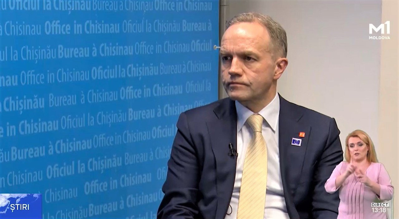 INTERVIU la Moldova 1 | Falk Lang: Regiunea transnistreană - cea mai mare provocare pentru drepturile omului în R.Moldova