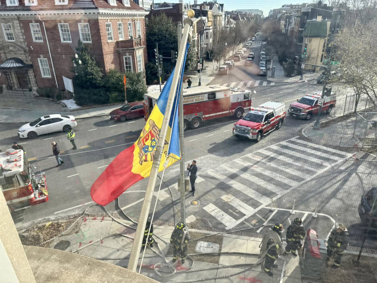 Consular services at Moldova’s Embassy in the US suspended after fire