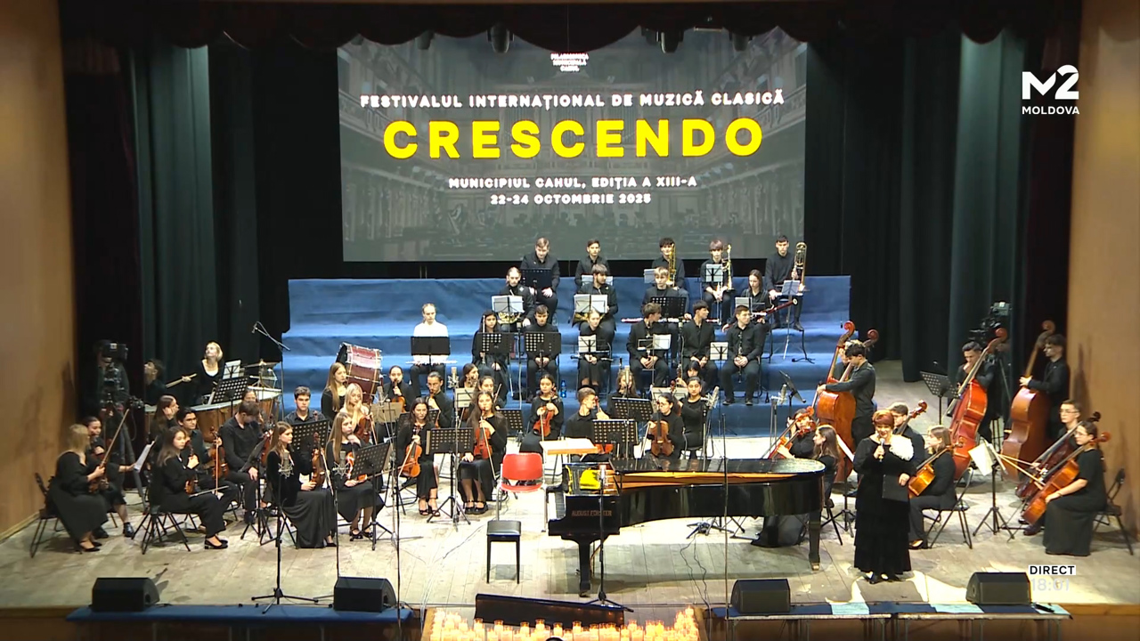 Festivalul internațional de muzică clasică „Crescendo” din 23 octombrie 2025